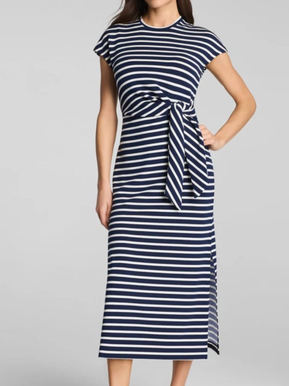 SPANX AirEssentials® Tie-Waist Maxi Dress